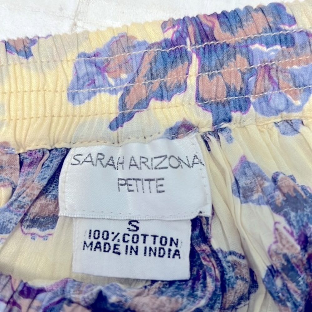 Sara Arizona Multicolor Floral Printed Ruffle - Picture 5 of 5